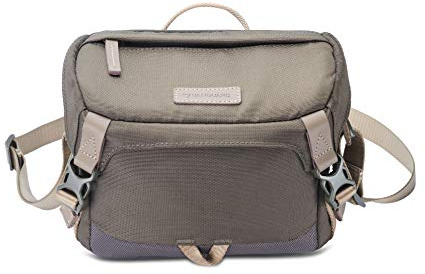Sac bandoulière Photo VEO GO24M Kaki | Appareil photo avec 18-55 mm, 1-3 objectifs, vert