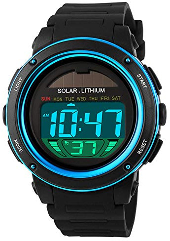 TOOCAT Watch for Kids, Digital Sport Watch Outdoor 50M Waterproof Electrical Wrist Watch for Boy Girl，Stopwatch Chronograph，Luminescent, displays Date time Day of The Week, Alarm Clock