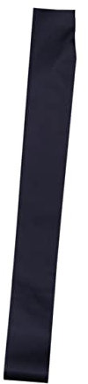 Homoyoyo 6stücke Blanke Satinschärpen Schlichte Party-dekorationsschärpen Blanko-schärpen Aus Satin Für Hochzeits Und Partydekoration Schwarz