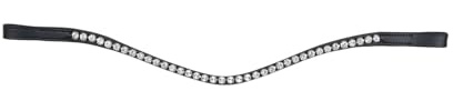 Waldhausen Stirnband X-Line Glam, schwarz, Silber, WB