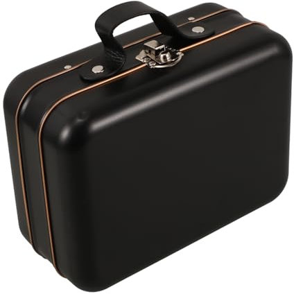 Warmhm Mini-Koffer-Organizer – Aufbewahrungsbox Aus Eisenblech Mit Griff Für Schmuck Make-up Elektronik Spielzeug