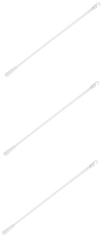 OUNONA 3stücke Vertikale Jalousien Ersatzstange Mit Haken Blind- Für Fenster Einfach Zu Bedienen Platzsparend Langlebig Geeignet Für Zuhause Und Büro