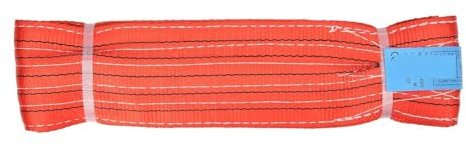 NJIEzhao 5T 3Meter Flache Hebeschlinge Frachthebeschlinge mit Doppelösen-Polyester-Hebeband for den industriellen Einsatz Hebeband