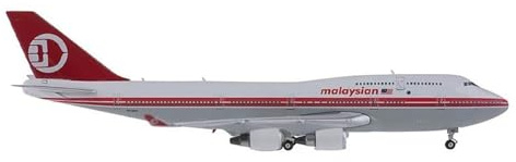 Aerobatic Flugzeug Flugzeugmodell Boeing 747-400 9M-MPP Im Maßstab 1:400, Druckgusslegierung, PH11263, Statisches Ornament