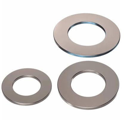 DIN125 Titan TA2 Flache Maschinenscheibe Unterlegscheibe Dichtungen(M2.5 (20Pcs))
