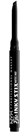 NYX Professional Makeup Wasserfester Cream Gel Eyeliner, Bis zu 24H Halt, Epic Inky Stix, Farbe: Black Screen