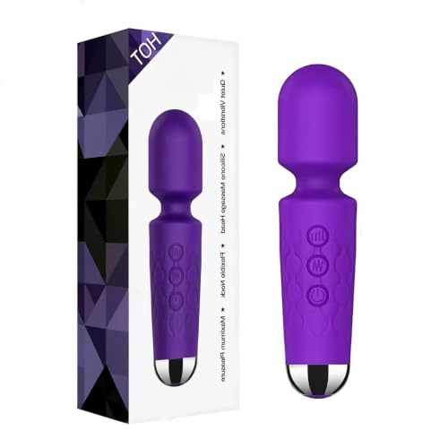 Mini Portable Electric Travel Massager for Personal Relax | Multifunctional, 20 Modes 8 Speed, Waterproof, Handheld Neck Muscle, Rechargeable