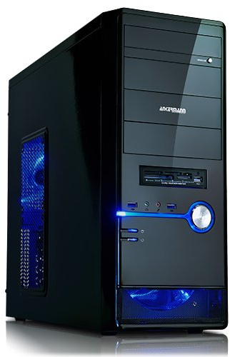 Ankermann-PC WildRabbit GAMER, Intel Core i7-6700K 4x4.00GHz Skylake, ASUS GeForce GTX 750 Ti 2048 MB, 16 GB RAM KINGSTON DDR-4 PC2133, 1000 GB Disco, -, Card Reader, EAN 4260219659185