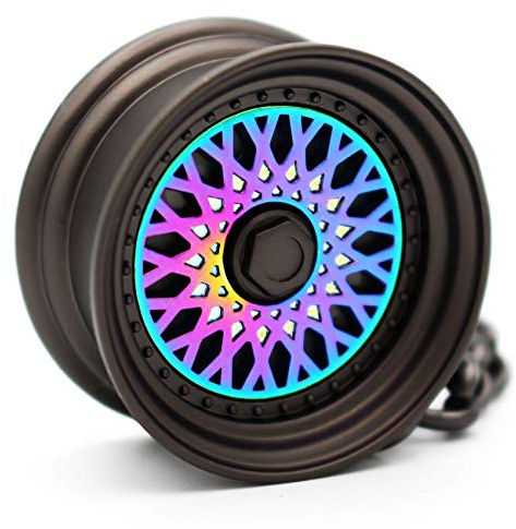 VmG-Store Speichenfelge Schlüsselanhänger massiv Auto Felgen Design Anhänger für Männer Motorsport Fans Geschenkidee