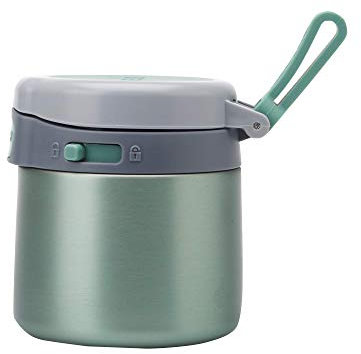 Smash Stainless Steel Push Button Food Flask 11.08 floz, Sage