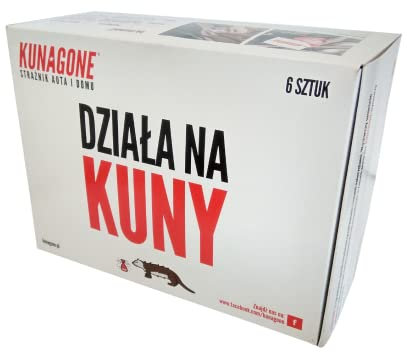 Kunagone Marten und Wild Tiere Abweisend 6 Sztuk