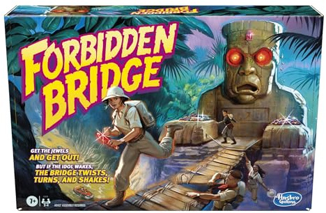 Forbidden Bridge Adventure Jeu de société à partir de 7 ans pour 2 à 4 joueurs