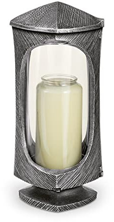 legendURN Grave lantern aluminium in several colours | Cremation Urn for Ashes