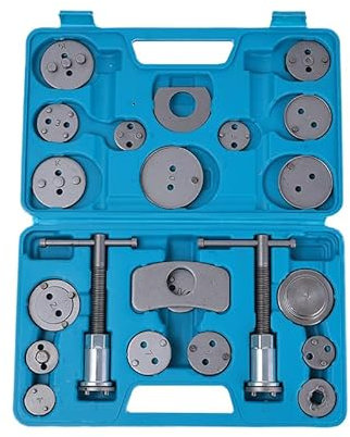 ZJERYL GULL 24pcs Heavy Duty Disc Brake Piston Caliper Compressor Rewind Tool (Blue)