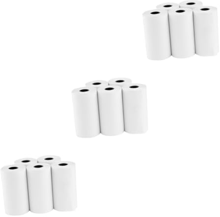 ifundom 15 Rollen Kamera-thermopapier Thermobonpapier Fotodrucker Thermopapier Geschäftspapier Papier Für Thermodrucker Schreibpapier Weiß Hitzeempfindlich Mini Loses Blatt Papier Kind