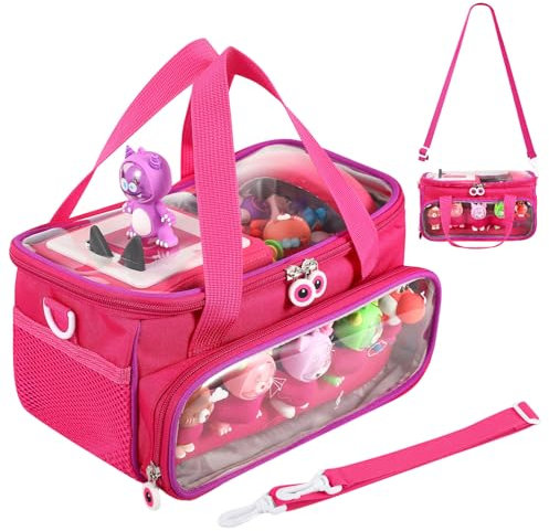 dewdat Carrying Case For Toniebox StarterSet, Carrying Case For Toniebox StarterSet And Accessories ToniesCase Travel Storage Felt Bag With Handle, Toniebox Audio Player Carrying Box