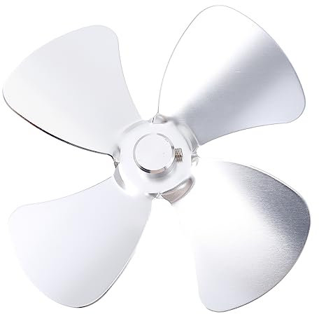 DECHOUS 2pcs Heavy Duty Fireplace Fan Efficient Warm Air Circulation for Wood Burning Stoves and Gas Stoves