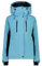 CMP Damen Outdoorjacke Funktionsjacke Skijacke Jacket Fix Hood, Farbe:Hellblau, Größe:44, Artikel:-L615 Niagara