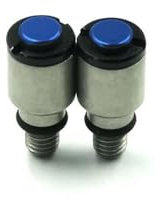 Motorrad Gabelentlüfter Für Suzuki RMZ250 2007-2020 RMZ450 2005-2020 Entlüftungsventil Für Motorradgabel(Blau)