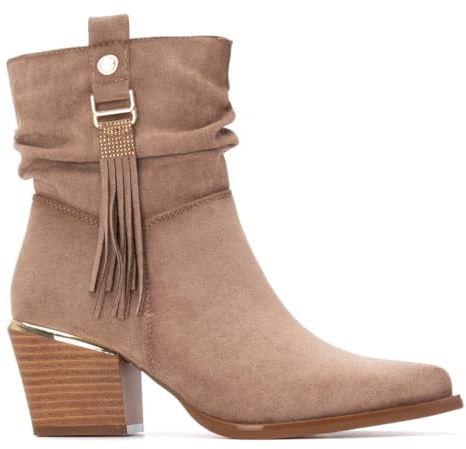 XTI 144461, ankelstövlar, beige, 40 EU, Beige, 40 EU