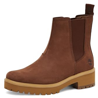 Timberland CARNABY COOL MID CALDO STIVALO FODERATO NERO NUBUCK