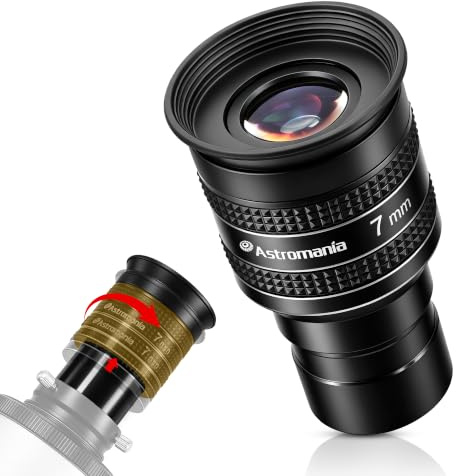 Astromania 1,25 tum 7 mm 58-graders planetariskt okular för teleskop