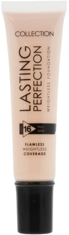 Collection Cosmetics Lasting Perfection, Weightless Matte Foundation, Waterproof and Transfer-proof, 30ml, Cool Ivory