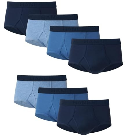 Hanes Herr 7764L7 Kalsonge, Blå, XL