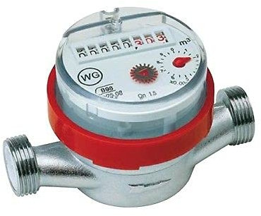 Wohnungswasserzähler 3/4x130x2,5w
