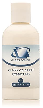 GLASS POLISH 14005 Pâte à polir pour Verre Professionnel Toutes Surfaces en Verre 1,2 microns 250 ML