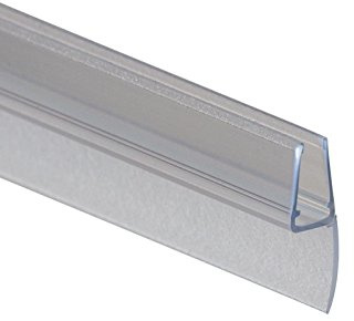 Schulte D2974 Premium Dichtung Universaldichtung vertikal/senkrecht für Duschkabine, Transparent