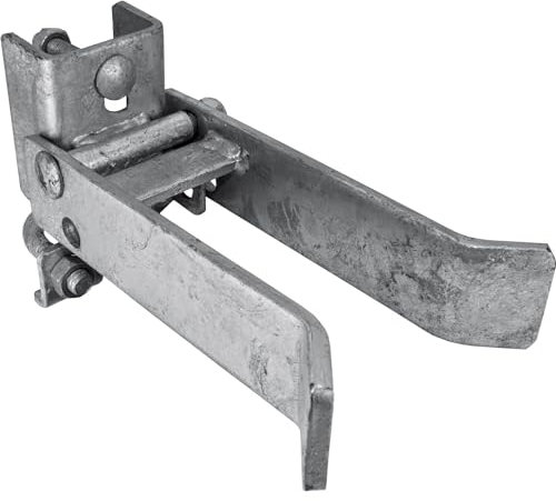 Commercial Strong Arm Single GATE Latch 2-1/2 - Heavy Duty Fence Gate Latches for 1-5/8 Thru 2 Chain Link or Round Pipe Gate Frames (Each)