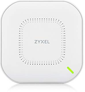 Zyxel Echter WiFi 6 WLAN-AP (802.11ax Dual-Band), 1,77 Gbit/s mit Quad-Core-CPU und Dual 2x2 MU-MIMO-Antenne, verwaltbar über Nebula App/Cloud oder Standalone, 3er Pack, KEIN Netzteil [NWA110AX]