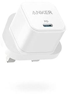 USB C Plug, Anker 20W USB C Charger - Fast Charging PowerPort III Cube Charger, Compatible with iPhone 17/16/16 Plus/16 Pro/16 Pro Max, 15/14/13/12 Series, Galaxy, iPad (Cable Not Included)