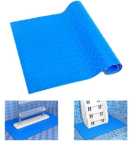 16 x 36 Large Pool Ladder Mat, Non-Slip Swimming Pools Step Pad
