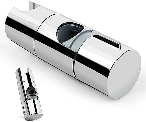 Soporte para Ducha, repuesto para soporte de ducha，18-25mm ABS Cabezal de ducha de repuesto ajustable ，Adecuado para Baño la Barra de Ducha，accesorios ducha