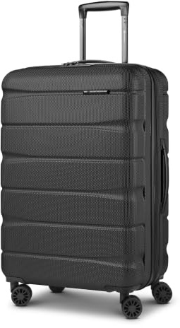 Franky Check-in Koffer für Damen und Herren | mittelgroßer Trolley | 44,5 x 28 x 66 cm aus hochwertigem, stoßfestem ABS Material | Erweiterbar & Teleskopgriff | Munich 4.0 Serie