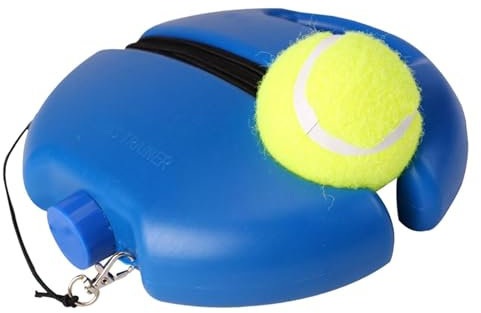 LOVIVER Tennistrainer-Ball mit Schnur, Tennis-Trainingsgerät, Selbsttraining, Sportgerät, Tennis-Rebounder-Set für den Innenbereich