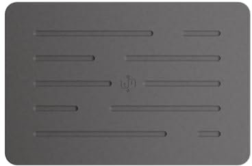 Wim Spa [L'original depuis 2015] Tapis de bain en pierre – Séchage rapide, durable et antidérapant – Stone Plate 60 x 39 cm pour salle de bain, douche, piscine – Pur naturel