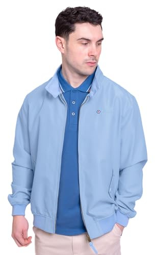 Lambretta Harrington-Jacke für Herren, powder blue, 3XL