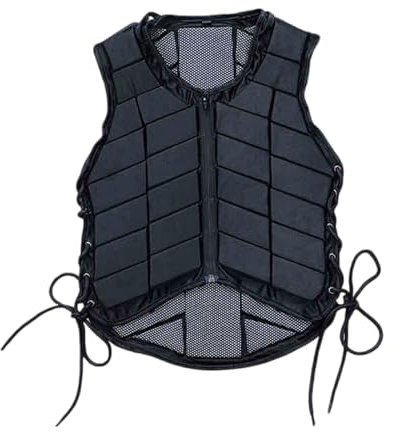 Enigmaire Reitschutzweste,Unisex-Reitschutzweste,Gepolsterte Reitschutzausrüstung,Sichere Reiterweste für Jungen und Mädchen,Reitweste Schutzweste,Druckbeständig,Für Training und Wettkampf