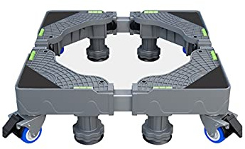 DFGHNBVC Waschmaschinensockel Mobiler Rollenwaschmaschinenständer Sockel Einstellbare Länge/Breite 40-68Cm Sockel Für Trockner Kühlschrank Möbel Kühlschrankständer Universal Mit 4 Verriegelungen