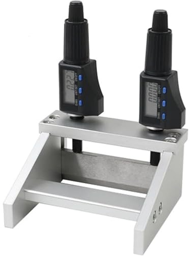 Adjustable Film Applicator, Wet Film Preparation Device with Digital Micrometer, Stainless Steel Digital Display Layer Applicator, Measuring Range 1-6000um, for Printing, Paint, Coatings(100mm)