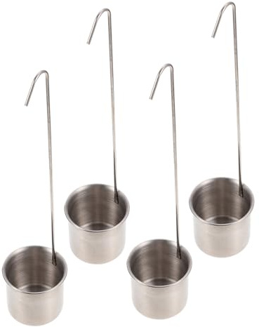 NUOBESTY Cucchiaio Dosatore per Vino in Acciaio Resistente Mestolo Filtro Olio Versatile per Bottiglie Piccole Manico Ergonomico Facile da Pulire e Conservare Accessorio Cucina Sicuro e