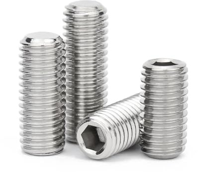 Feingewinde-Gewindestift-Set aus Edelstahl 304 – M3 M4 M5 M6 M8 M10 M12 M14 M16, Innensechskantschraube ohne Kopf(10mm,M8x1(5pcs))