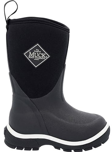 MUCK Kids' Element Boot, Black, Size 13(M)