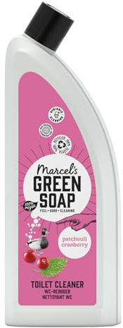 Marcel's Green Soap - Detergente per WC Patchouli e mirtilli - Antibatterico, alternativa alla candeggina - 100% ecologico e vegano - 97% biodegradabile - 750 ML