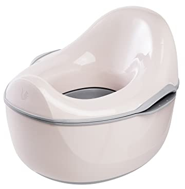 keeeper Orinal deluxe 4 en 1, Orinal, Reductor, Taburete y Dispensador de toallitas, De 18 meses a 4 años aprox, Kasimir, Rosa