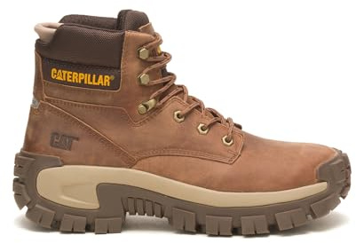 Cat Footwear Men's Invader Hi Steel Toe Construction Boot, MUSHROOM, 8 M