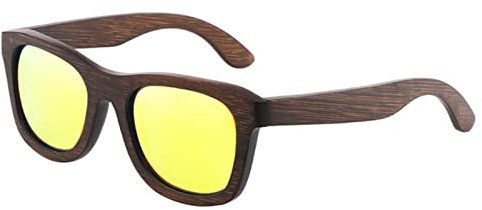 ADITAM Luxus Damen Herren Holz Bambus Brillen Polarisierte Sonnenbrille für Street Shot Double The Comfort
